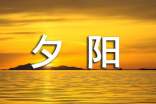 關(guān)于夕陽(yáng)的作文200字(63篇)